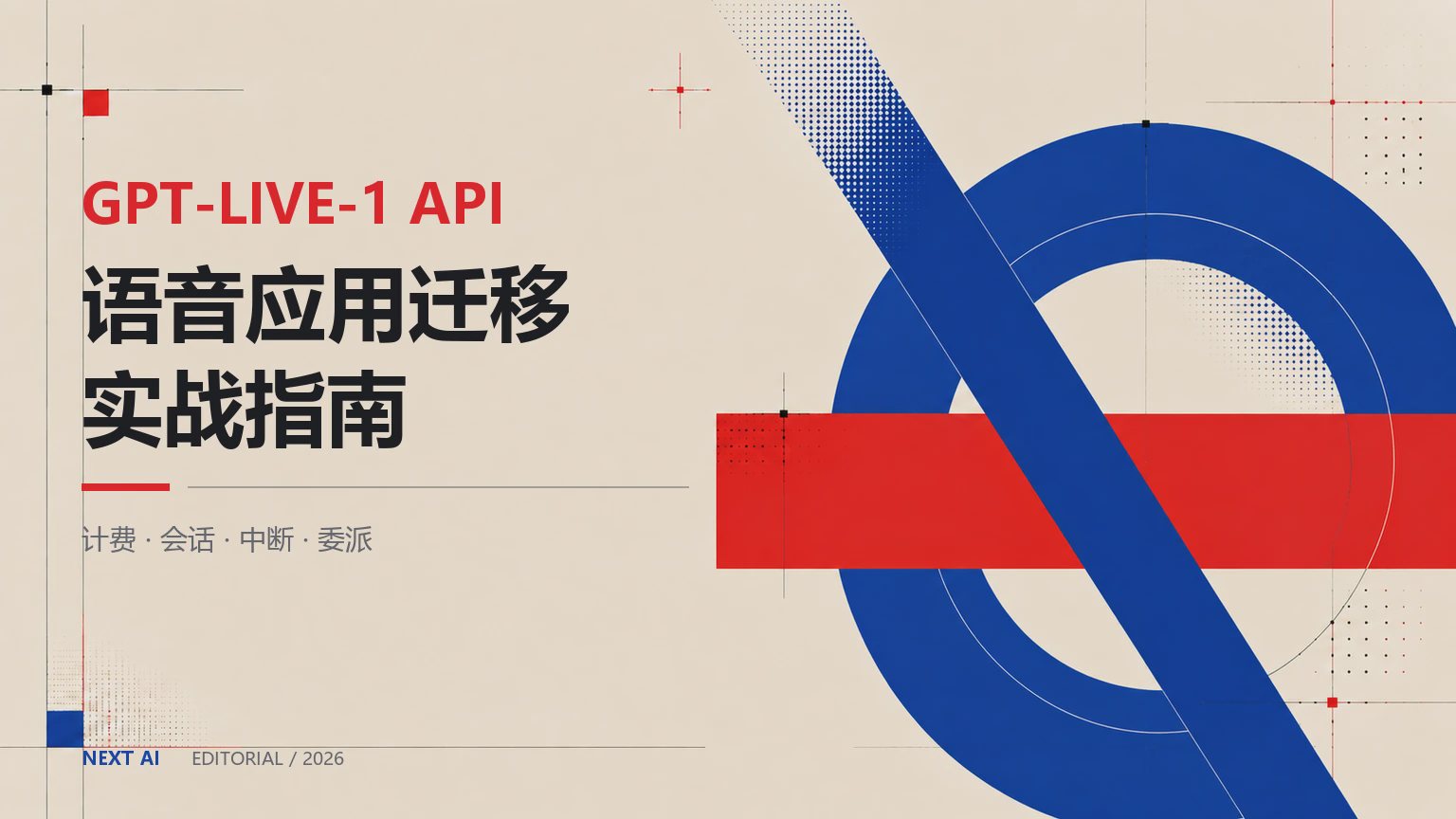 GPT-Live-1 API 正式开放:每分钟 0.05 美元,Realtime 语音应用怎么迁移?封面